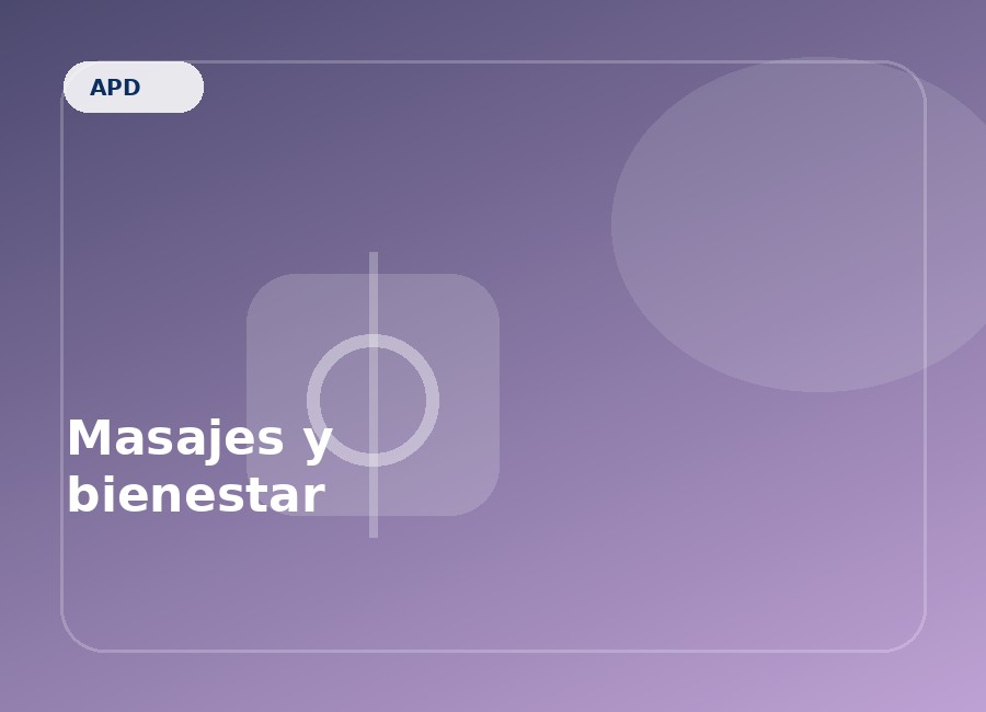 Masajes relajantes en tu alojamiento